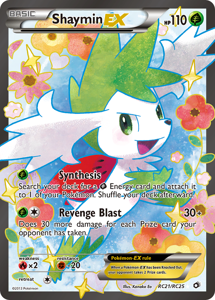 Shaymin EX (RC21/RC25) [Black & White: Legendary Treasures] | Galaxy Games LLC