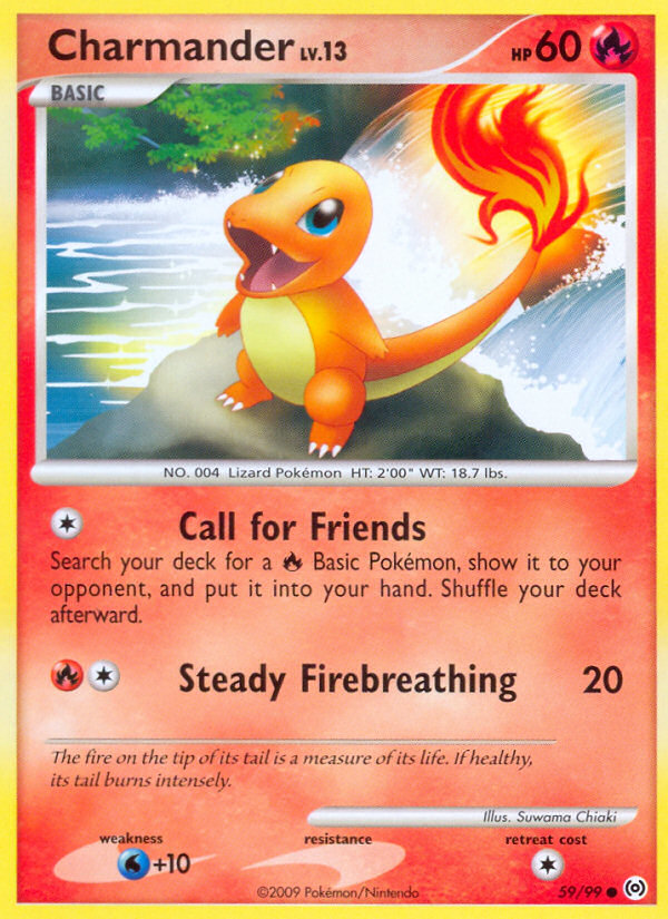 Charmander (59/99) [Platinum: Arceus] | Galaxy Games LLC