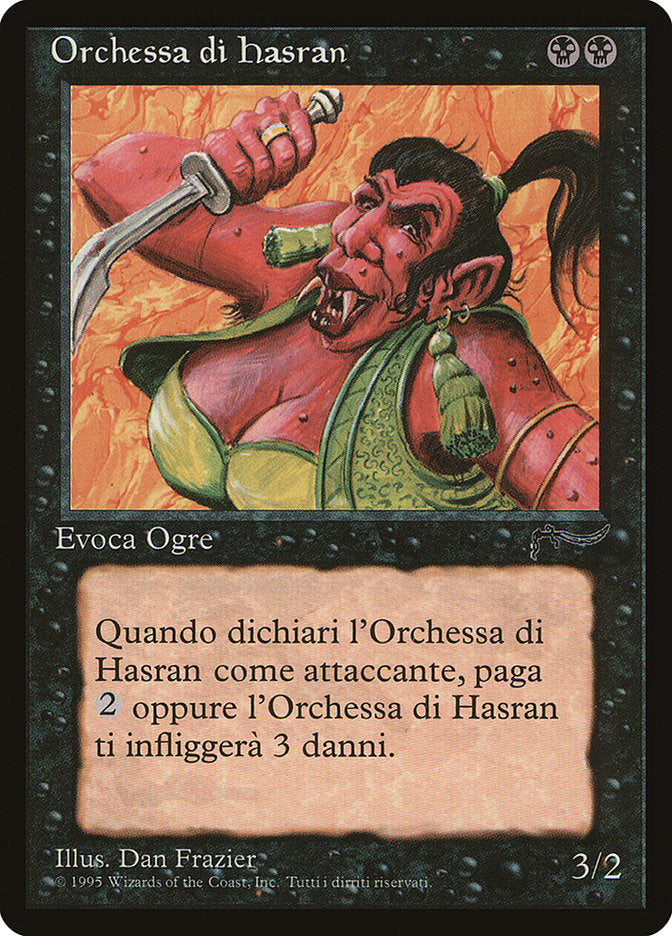 Hasran Ogress (Italian) - "Orchessa di hasran" [Rinascimento] | Galaxy Games LLC