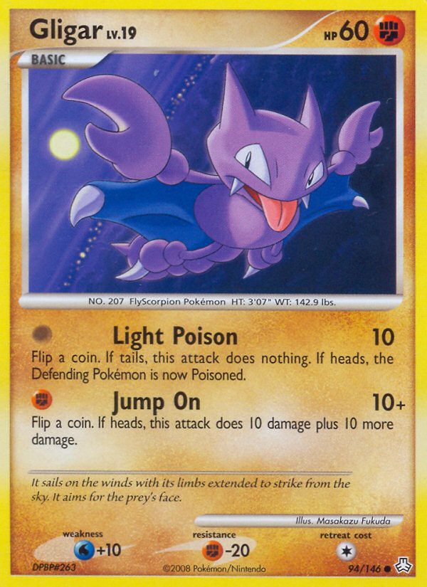 Gligar (94/146) [Diamond & Pearl: Legends Awakened] | Galaxy Games LLC