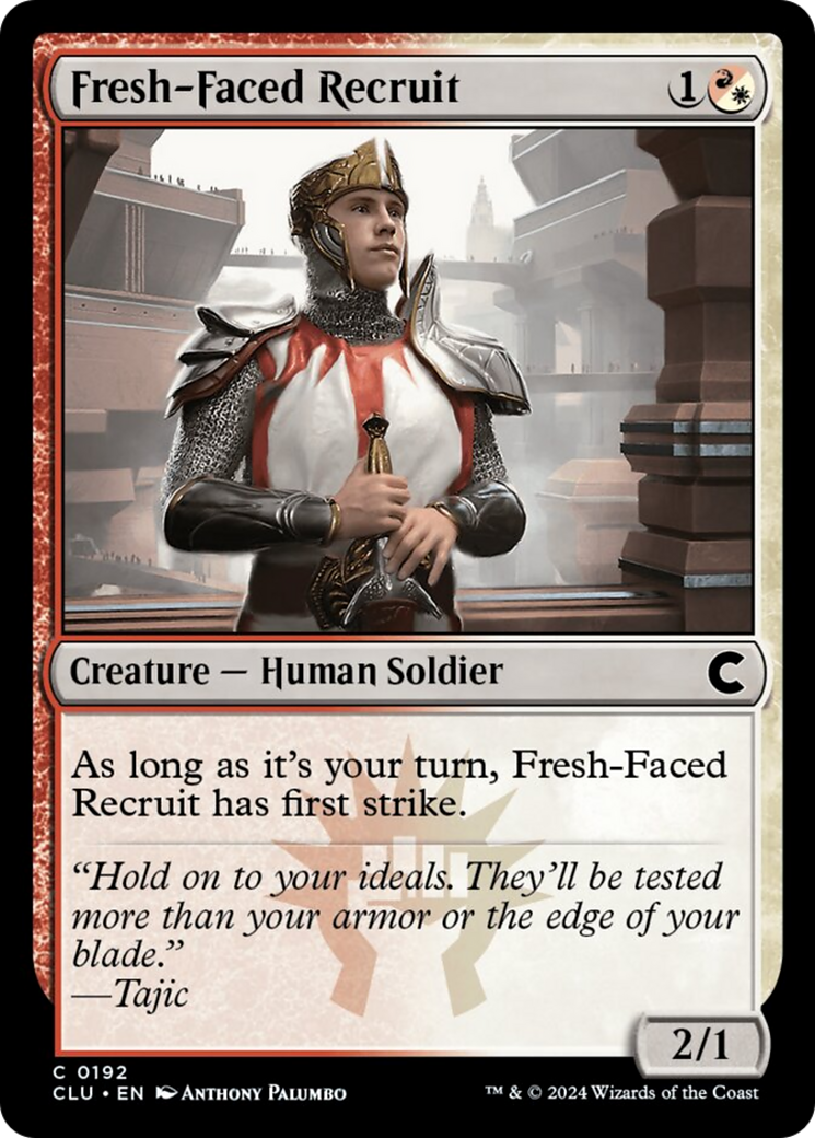 Fresh-Faced Recruit [Ravnica: Clue Edition] | Galaxy Games LLC