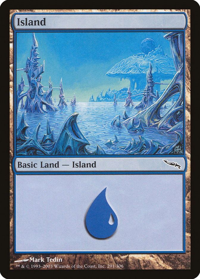 Island (291) [Mirrodin] | Galaxy Games LLC