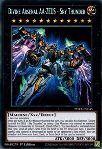 Divine Arsenal AA-ZEUS - Sky Thunder [PHRA-EN045] Secret Rare | Galaxy Games LLC