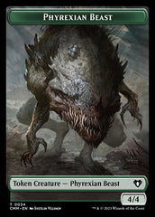 Eldrazi Scion // Phyrexian Beast Double-Sided Token [Commander Masters Tokens] | Galaxy Games LLC