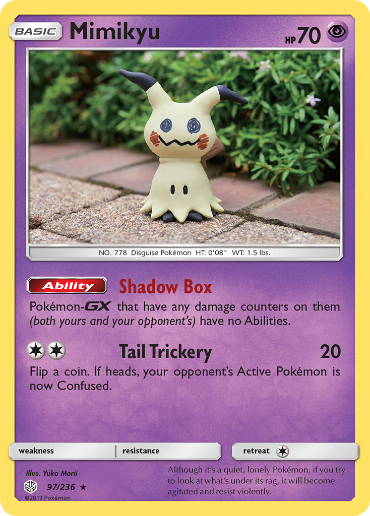 Mimikyu (97/236) [Sun & Moon: Cosmic Eclipse] | Galaxy Games LLC