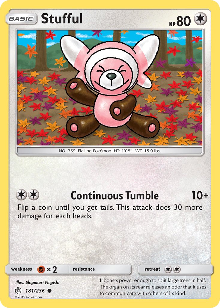 Stufful (181/236) [Sun & Moon: Cosmic Eclipse] | Galaxy Games LLC