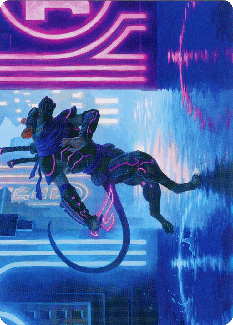 Nezumi Informant Art Card [March of the Machine Art Series] | Galaxy Games LLC