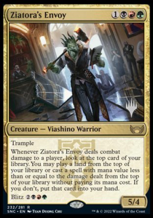 Ziatora's Envoy (Promo Pack) [Streets of New Capenna Promos] | Galaxy Games LLC