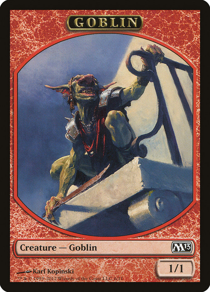 Goblin Token [Magic 2013 Tokens] | Galaxy Games LLC
