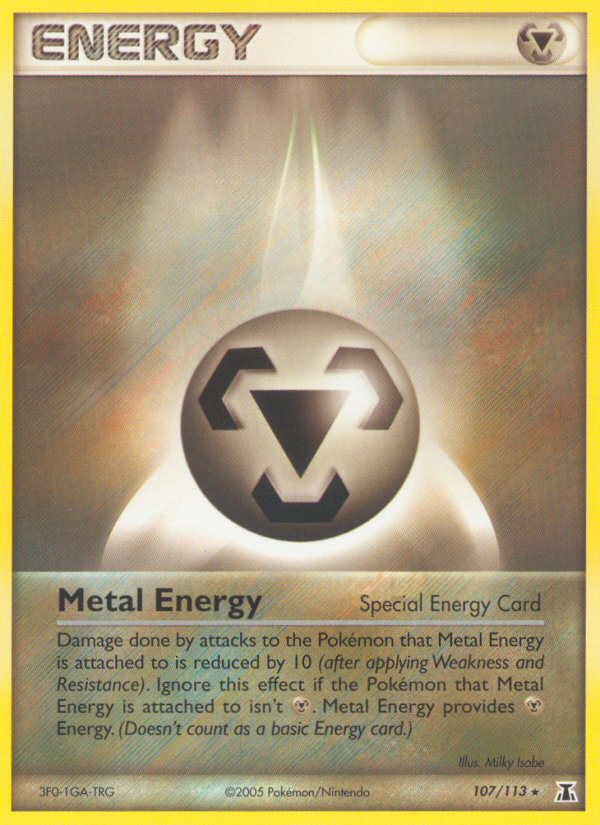 Metal Energy (107/113) [EX: Delta Species] | Galaxy Games LLC