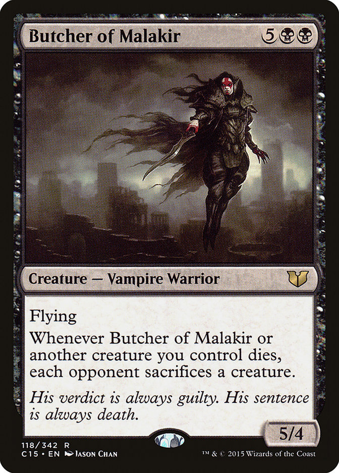 Butcher of Malakir [Commander 2015] | Galaxy Games LLC