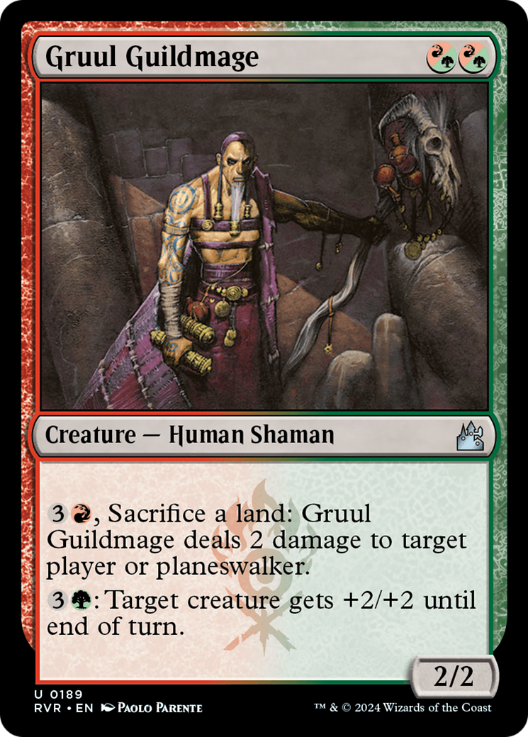 Gruul Guildmage [Ravnica Remastered] | Galaxy Games LLC