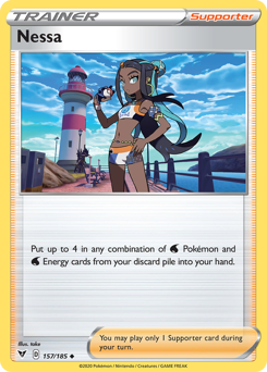 Nessa (157/185) [Sword & Shield: Vivid Voltage] | Galaxy Games LLC