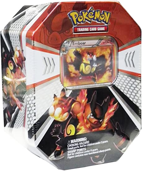 Black & White: Emerging Power - Evolved Battle Action Tin (Emboar) | Galaxy Games LLC
