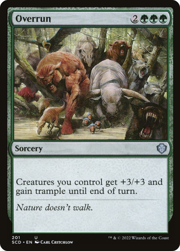 Overrun [Starter Commander Decks] | Galaxy Games LLC