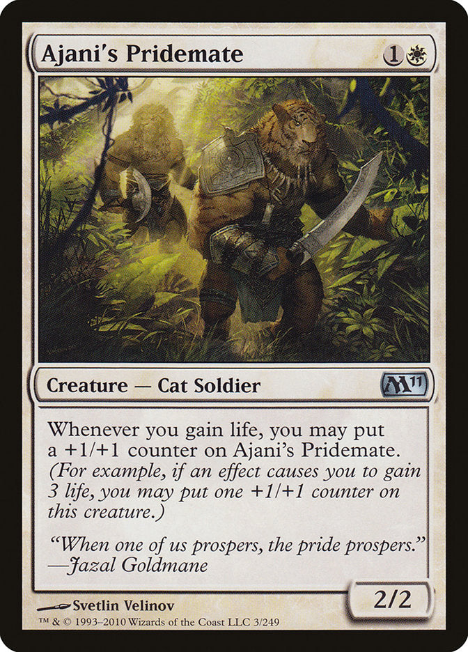 Ajani's Pridemate [Magic 2011] | Galaxy Games LLC