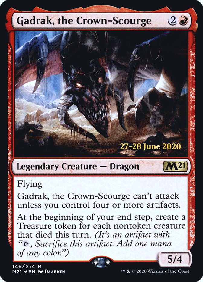 Gadrak, the Crown-Scourge [Core Set 2021 Prerelease Promos] | Galaxy Games LLC