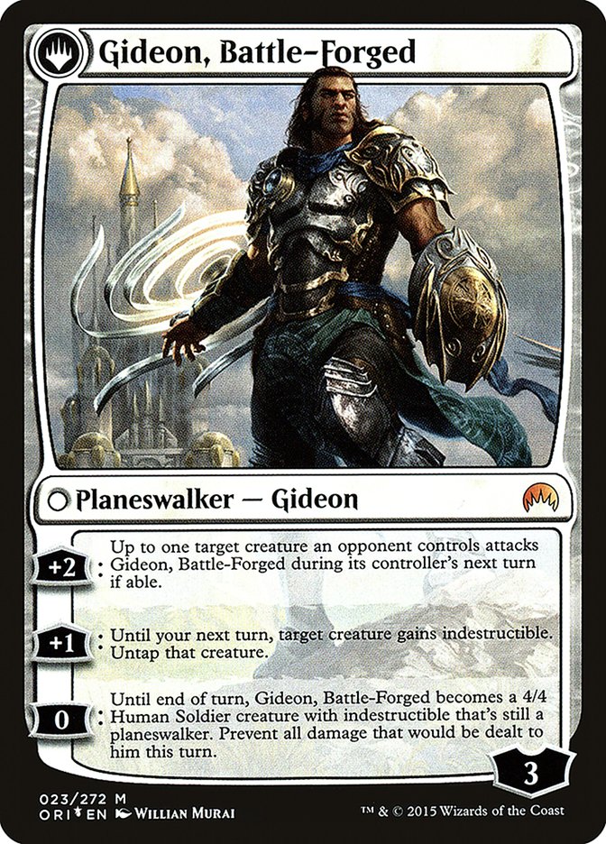 Kytheon, Hero of Akros // Gideon, Battle-Forged [Magic Origins Prerelease Promos] | Galaxy Games LLC