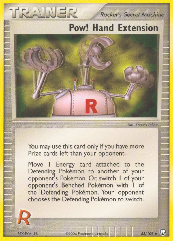 Pow! Hand Extension (85/109) [EX: Team Rocket Returns] | Galaxy Games LLC