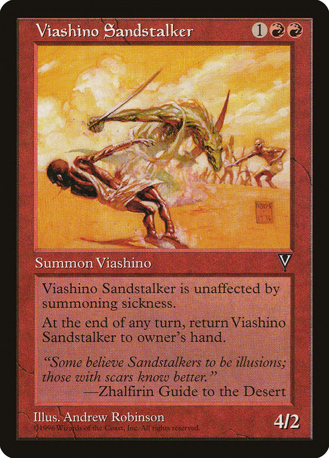 Viashino Sandstalker [Visions] | Galaxy Games LLC