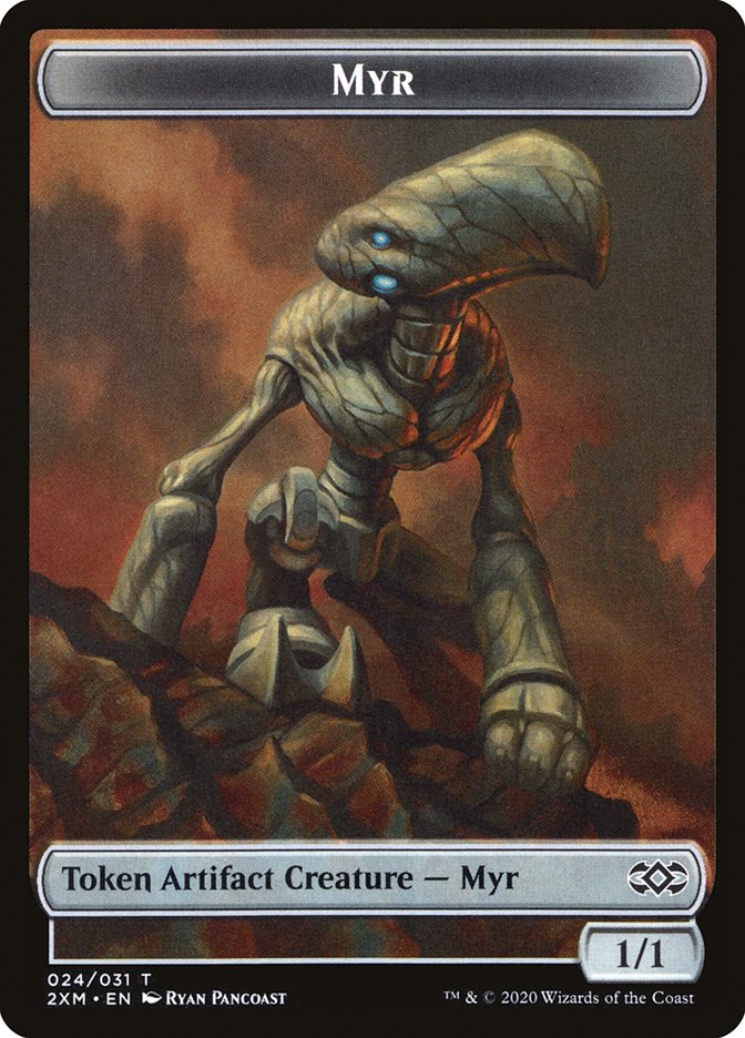 Myr Token (024/031) [Double Masters Tokens] | Galaxy Games LLC