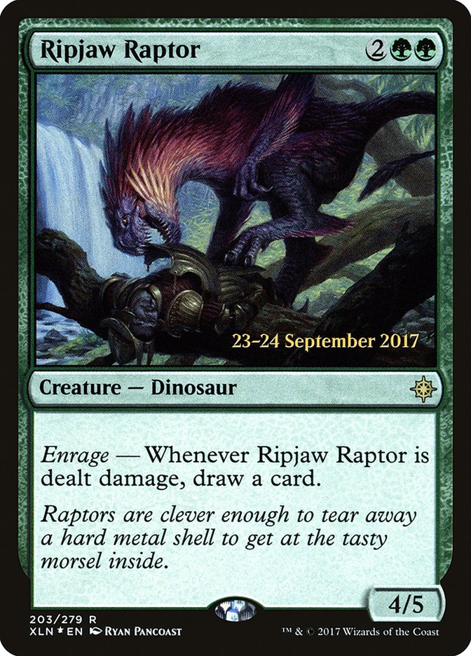 Ripjaw Raptor [Ixalan Prerelease Promos] | Galaxy Games LLC