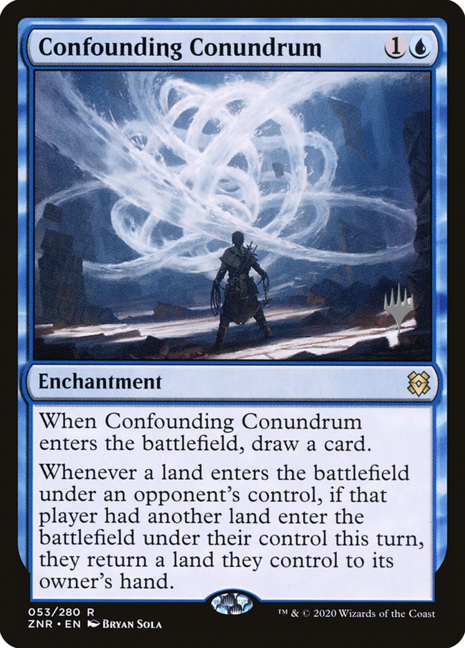 Confounding Conundrum (Promo Pack) [Zendikar Rising Promos] | Galaxy Games LLC