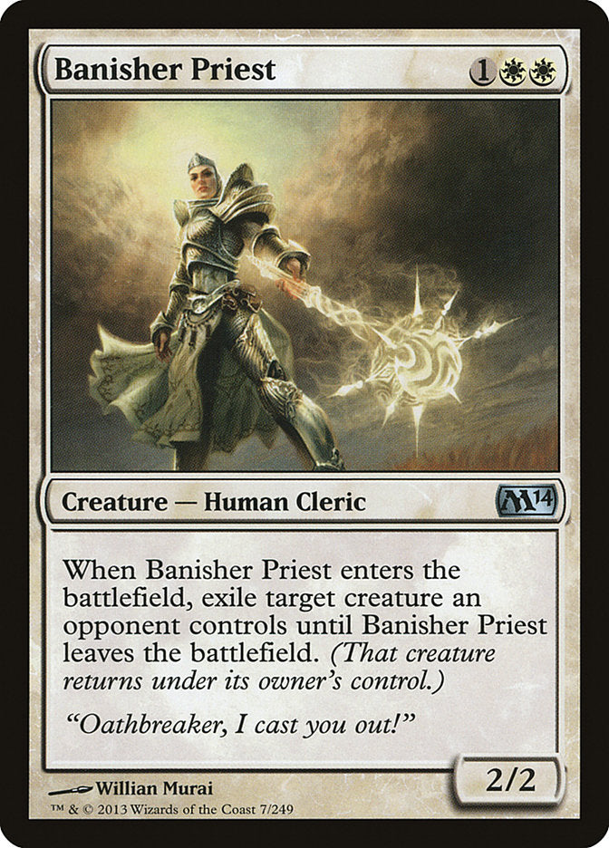 Banisher Priest [Magic 2014] | Galaxy Games LLC