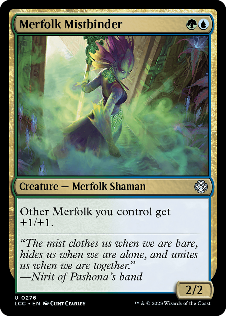 Merfolk Mistbinder [The Lost Caverns of Ixalan Commander] | Galaxy Games LLC