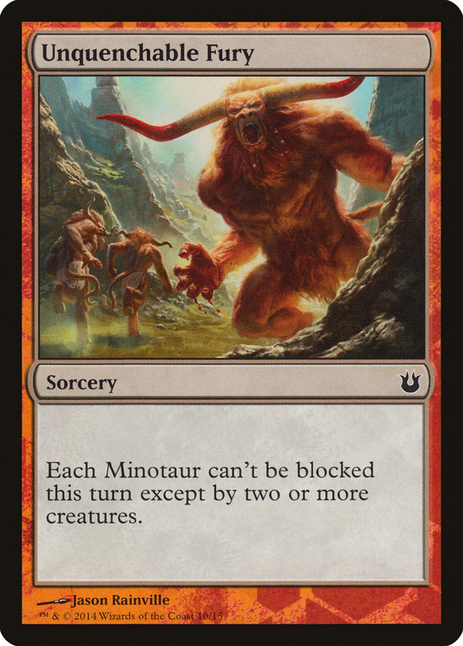Unquenchable Fury [Born of the Gods Battle the Horde] | Galaxy Games LLC