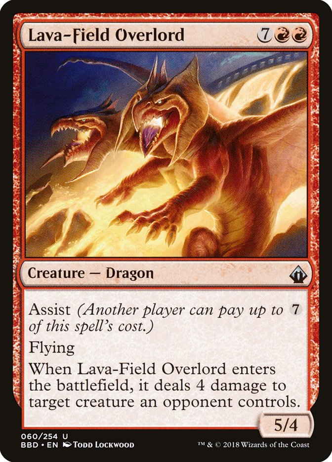 Lava-Field Overlord [Battlebond] | Galaxy Games LLC