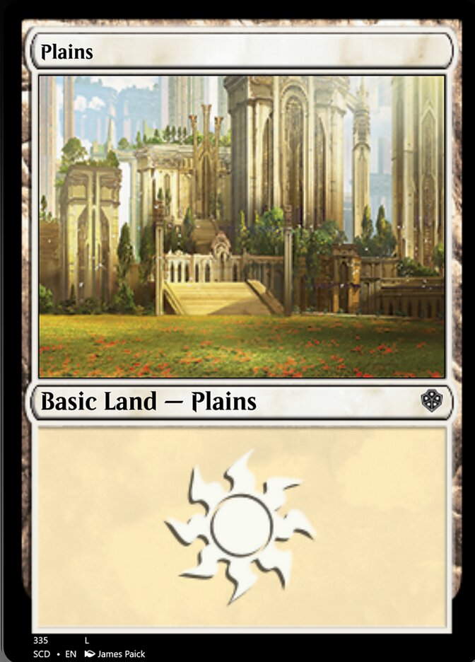 Plains (335) [Starter Commander Decks] | Galaxy Games LLC