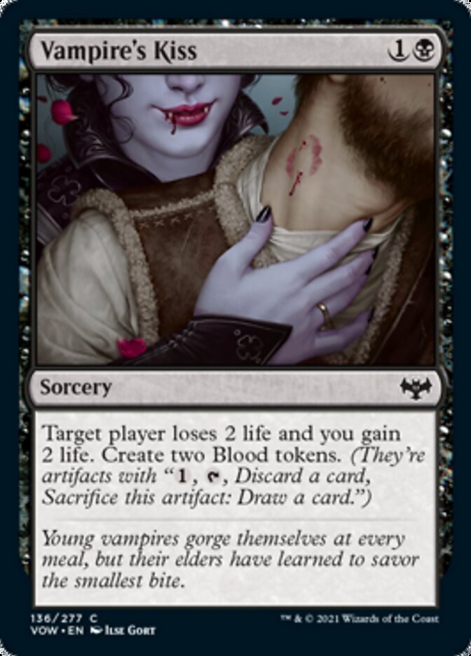 Vampire's Kiss [Innistrad: Crimson Vow] | Galaxy Games LLC