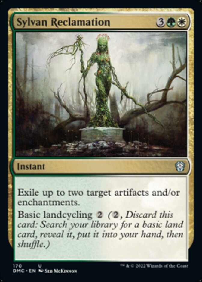 Sylvan Reclamation [Dominaria United Commander] | Galaxy Games LLC