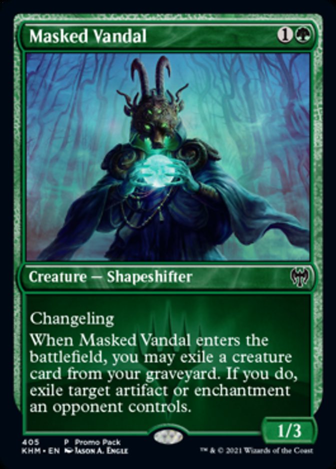 Masked Vandal (Promo Pack) [Kaldheim Promos] | Galaxy Games LLC