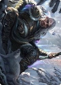 Jorn, God of Winter Art Card [Kaldheim Art Series] | Galaxy Games LLC