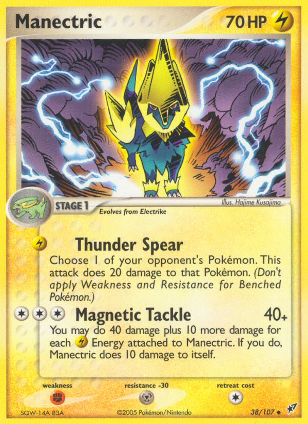 Manectric (38/107) [EX: Deoxys] | Galaxy Games LLC