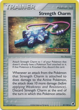 Strength Charm (81/101) (Stamped) [EX: Dragon Frontiers] | Galaxy Games LLC