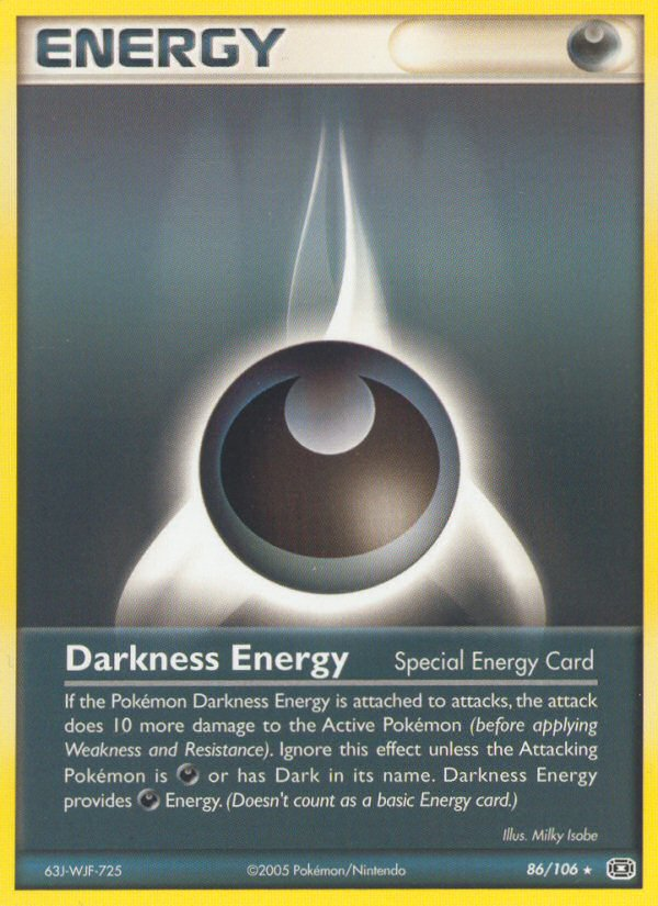 Darkness Energy (86/106) [EX: Emerald] | Galaxy Games LLC