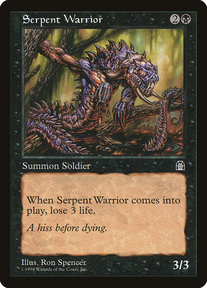 Serpent Warrior [Stronghold] | Galaxy Games LLC