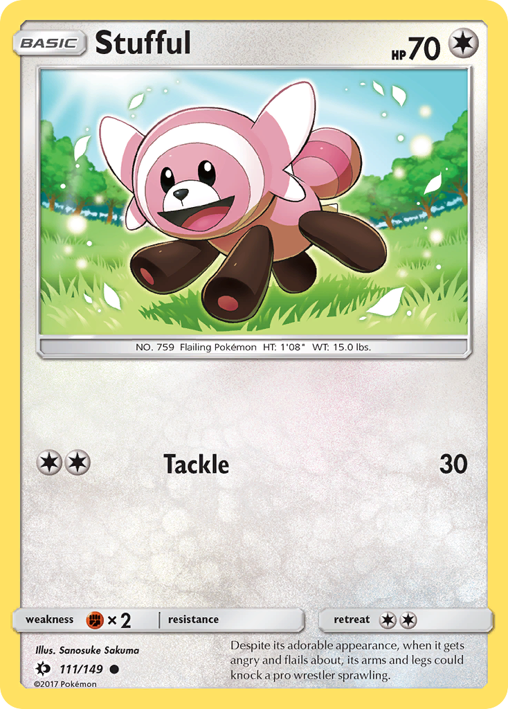 Stufful (111/149) [Sun & Moon: Base Set] | Galaxy Games LLC