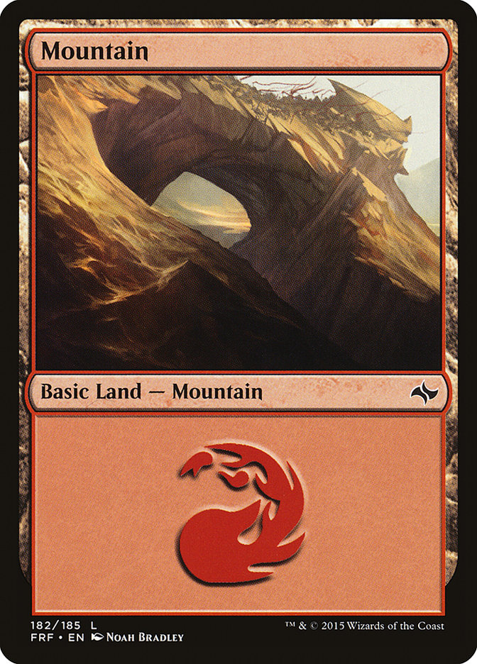 Mountain (182) [Fate Reforged] | Galaxy Games LLC