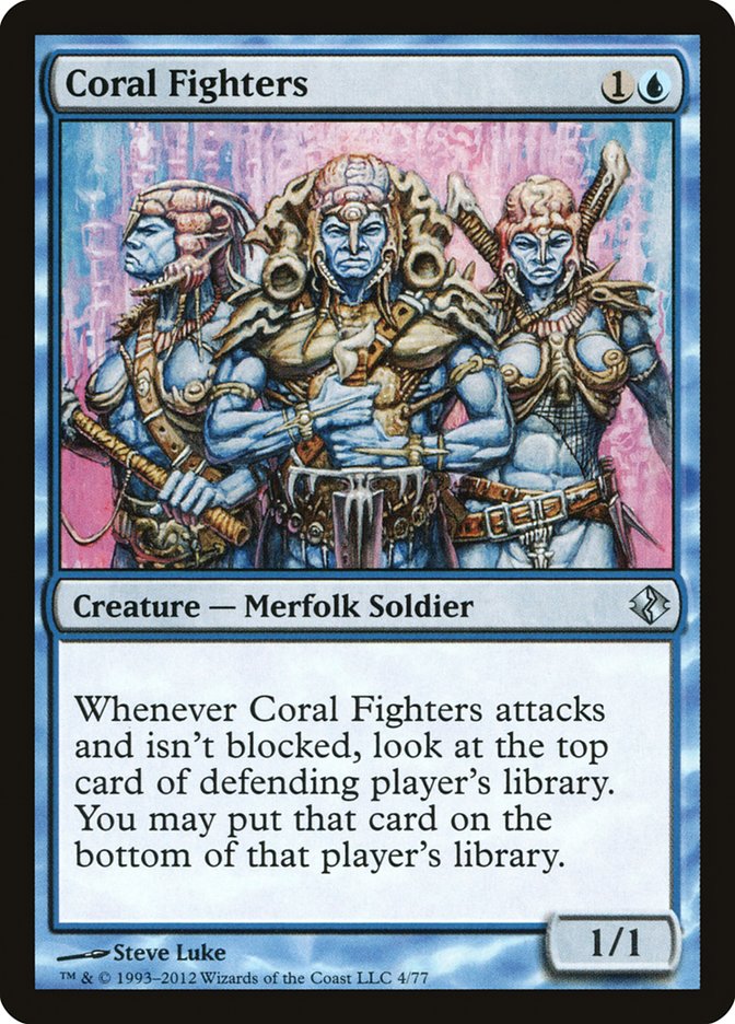 Coral Fighters [Duel Decks: Venser vs. Koth] | Galaxy Games LLC