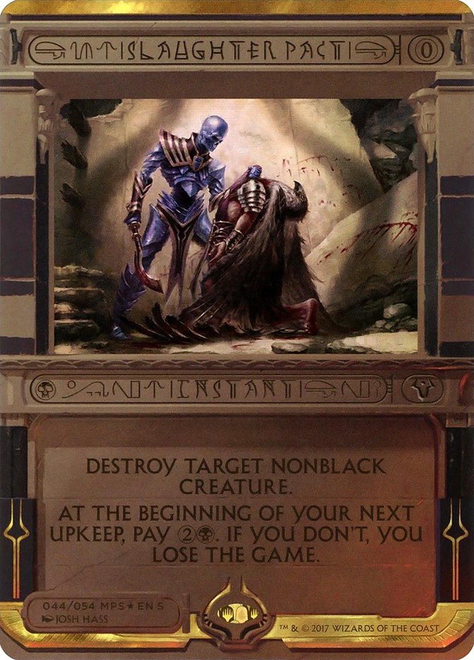 Slaughter Pact (Invocation) [Amonkhet Invocations] | Galaxy Games LLC