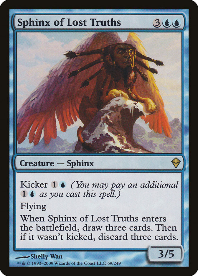 Sphinx of Lost Truths [Zendikar] | Galaxy Games LLC
