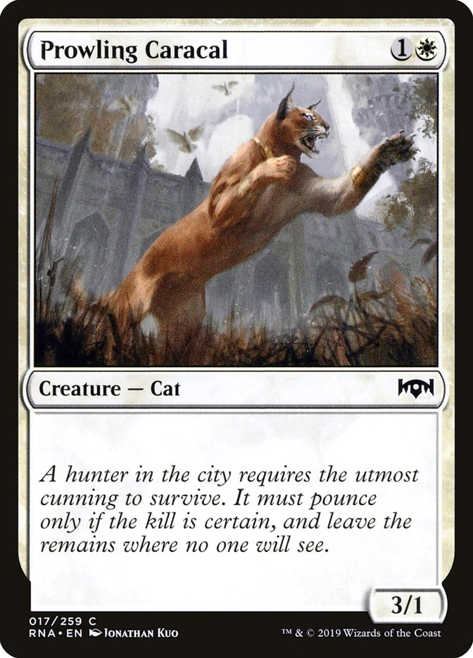 Prowling Caracal [Ravnica Allegiance] | Galaxy Games LLC