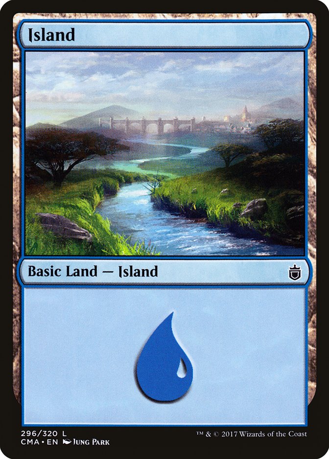 Island (296) [Commander Anthology] | Galaxy Games LLC