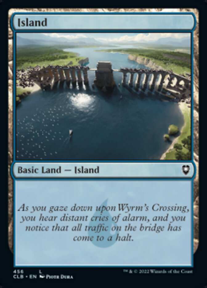 Island (456) [Commander Legends: Battle for Baldur's Gate] | Galaxy Games LLC