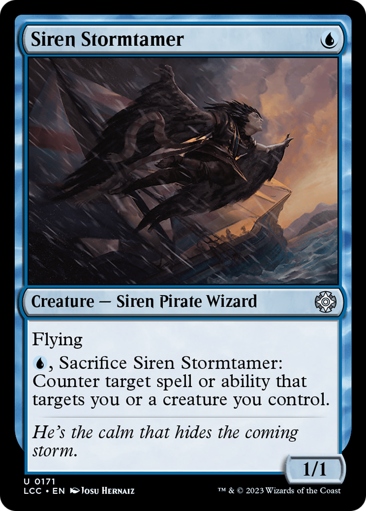 Siren Stormtamer [The Lost Caverns of Ixalan Commander] | Galaxy Games LLC