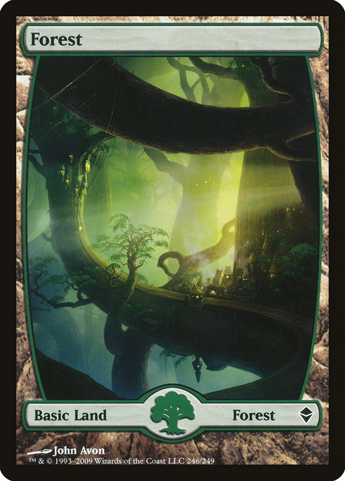 Forest (246) [Zendikar] | Galaxy Games LLC